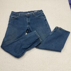 Wrangler Premium Quality Comfort Guaranteed Jeans 38x30 Blue‎ Denim 1097FXVMD